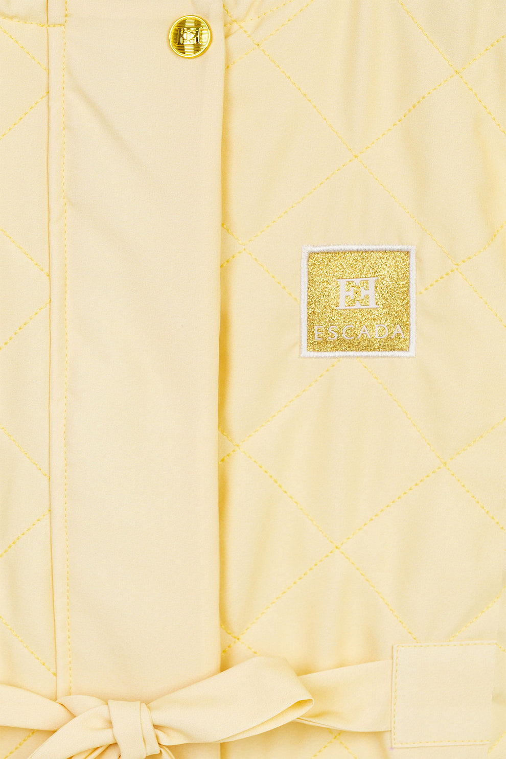 Escada Children's Sleeveless Vest Yellow