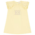 Escada Girls Yellow Logo Dress