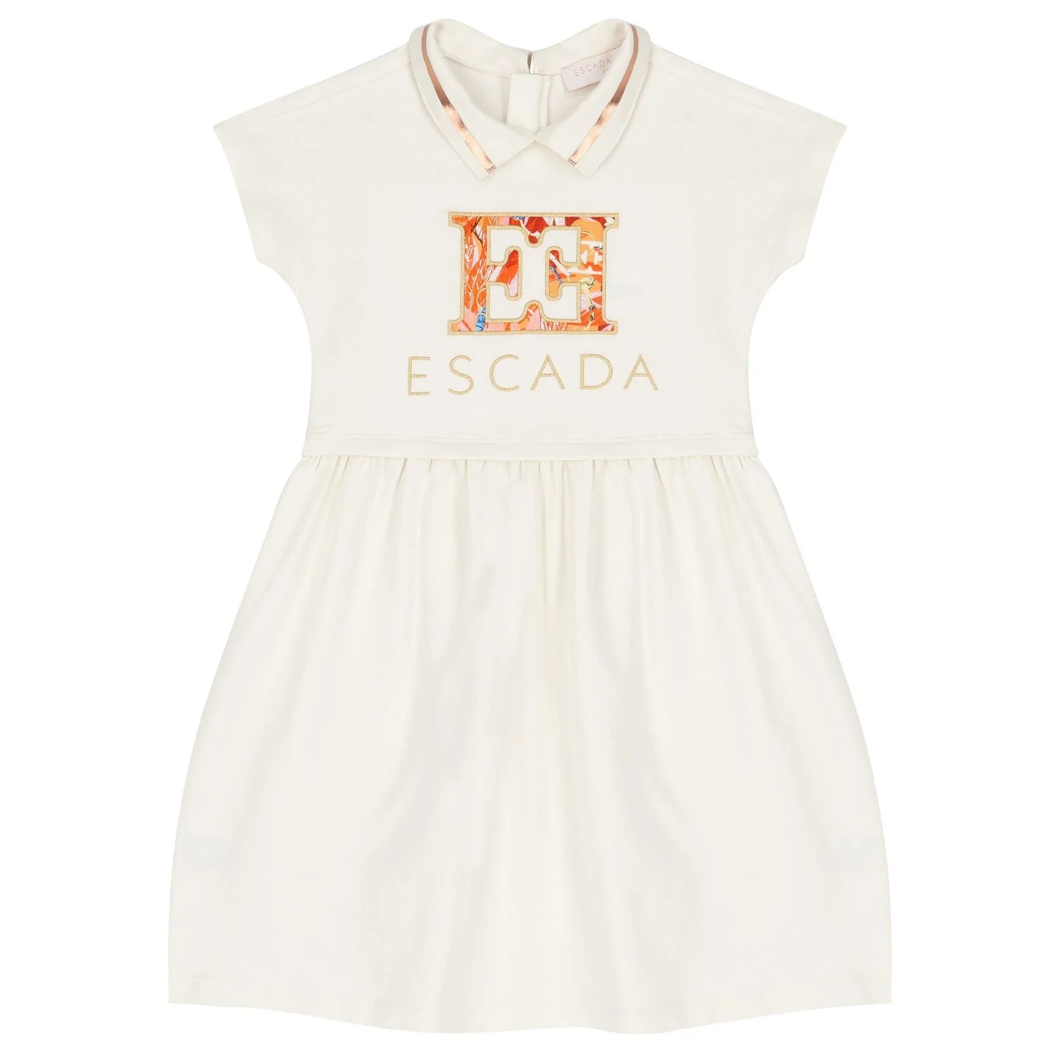 Escada Logo Print Dress