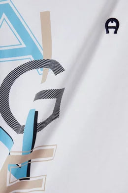 Aigner Logo-print T-shirt in Cotton