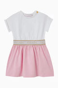 Escada Belted Logo Dress