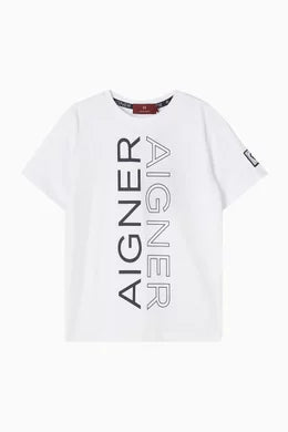 Aigner Logo-print T-shirt in Cotton