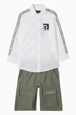 Aigner Shirt with brand logo print