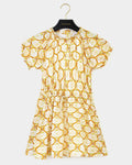 Escada All Over Print Dress in Viscose