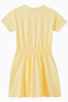 Aigner Graphic Logo Dress in Cotton