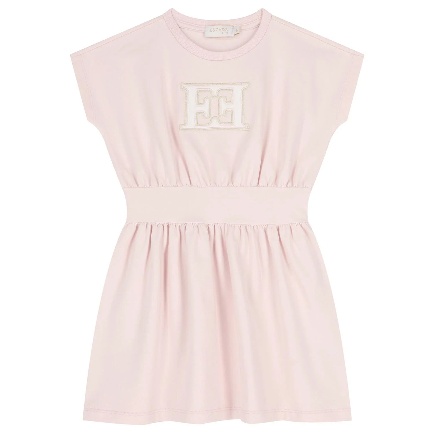Escada Girls Pink Logo Dress