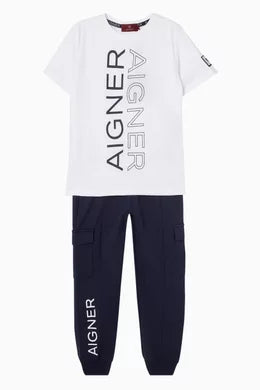 Aigner Logo-print T-shirt in Cotton