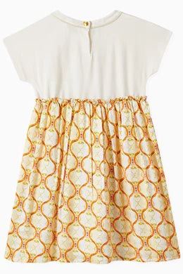 Escada Logo Dress in Cotton