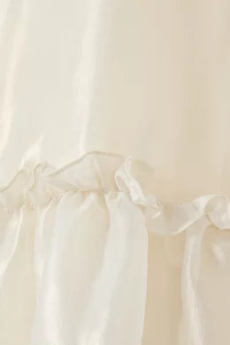 Aigner Logo Ruffle Dress