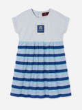 Aigner crochet ruffle dress