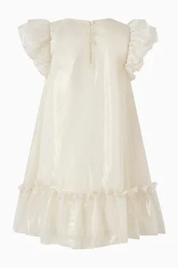 Aigner Logo Ruffle Dress